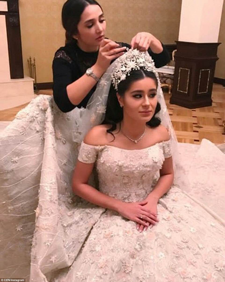 Tỷ phú Nga tổ chức đám cưới như cổ tích cho cháu gái cưng